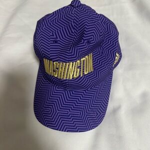 Adidas Zigzag Purple and Gold Hat embroidered unisex adjustable